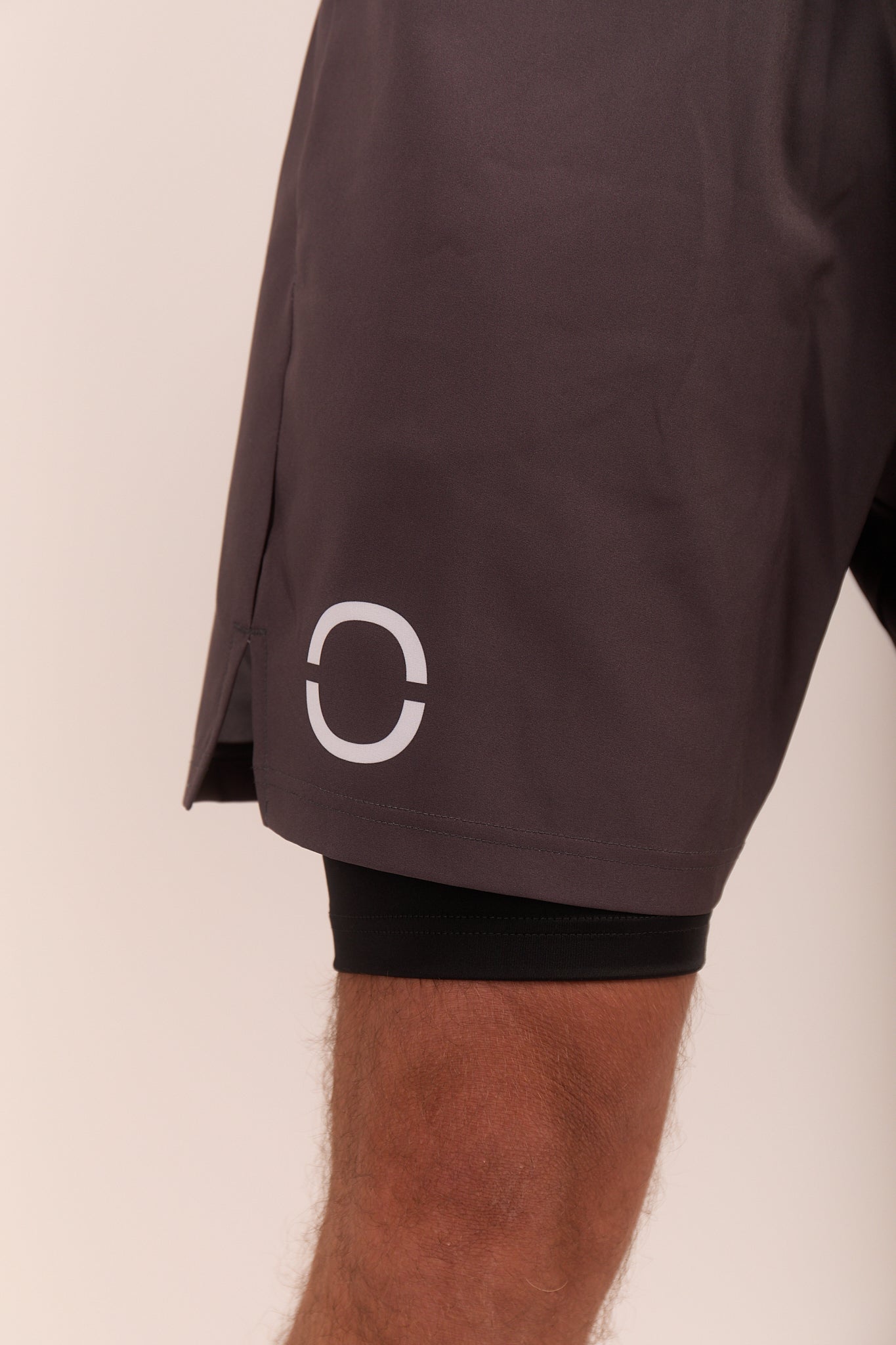 Dark Grey Men's Running Shorts