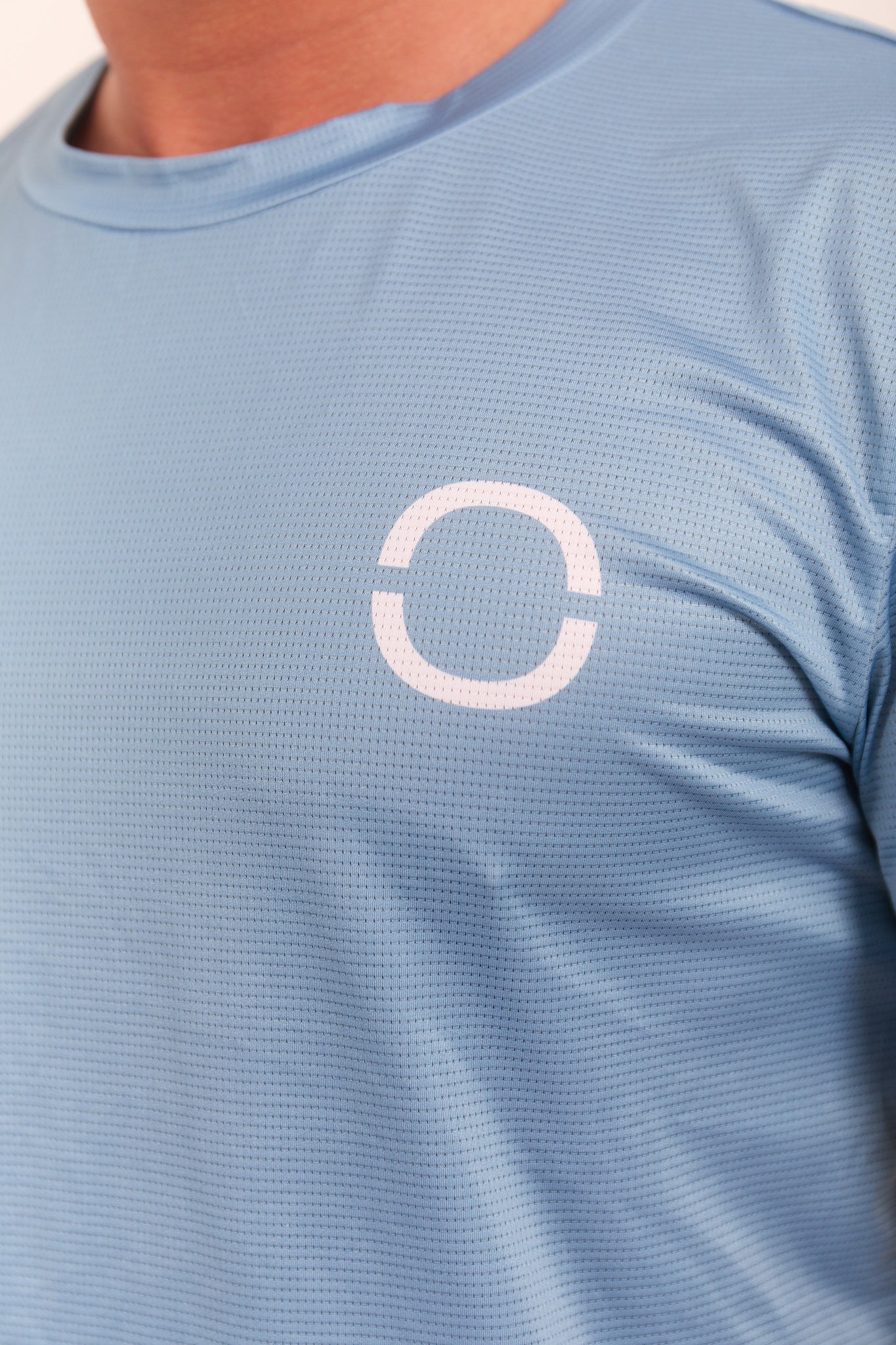 Blue Men's Running T-Shirt