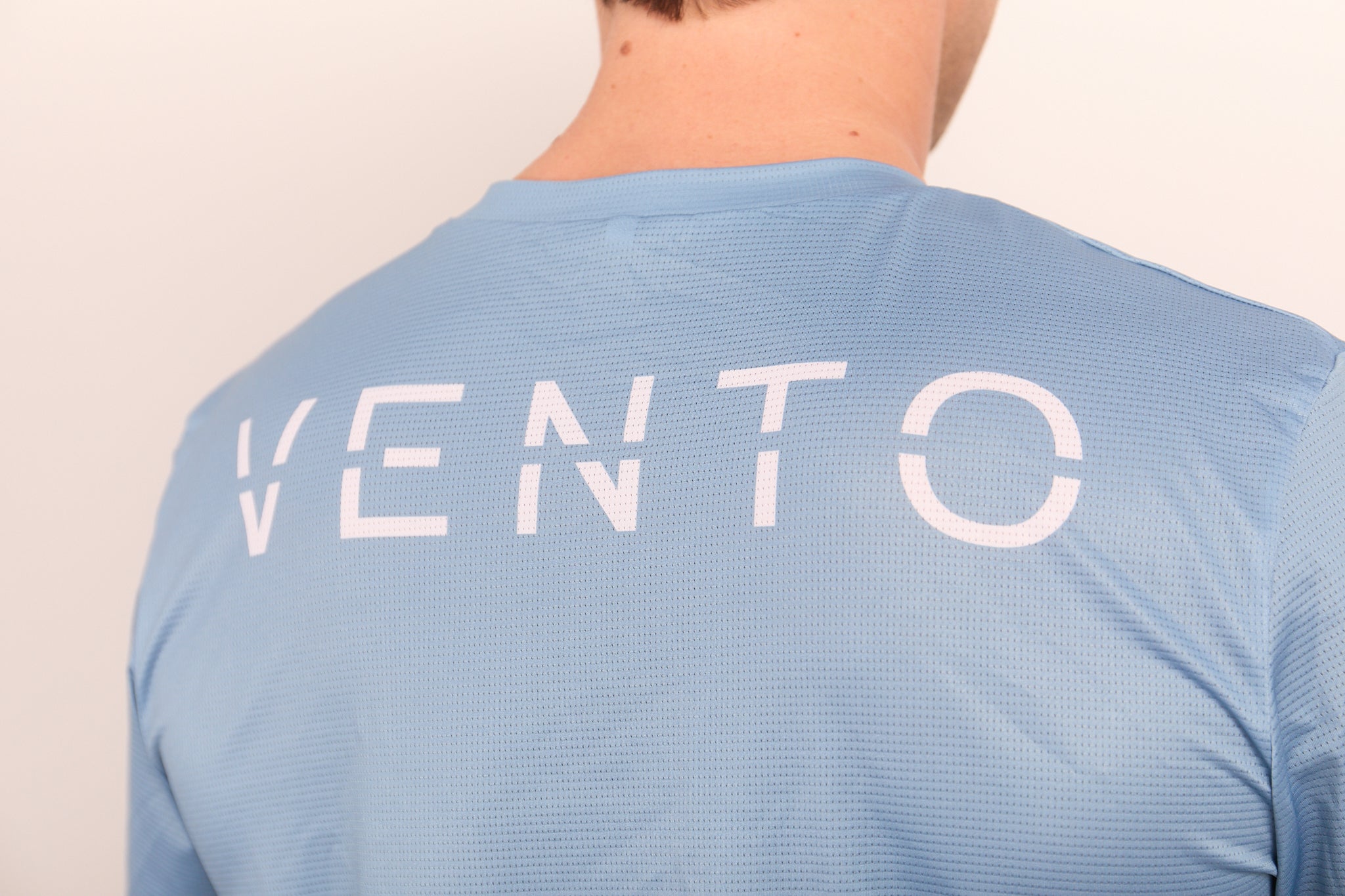 Blue Men's Running T-Shirt