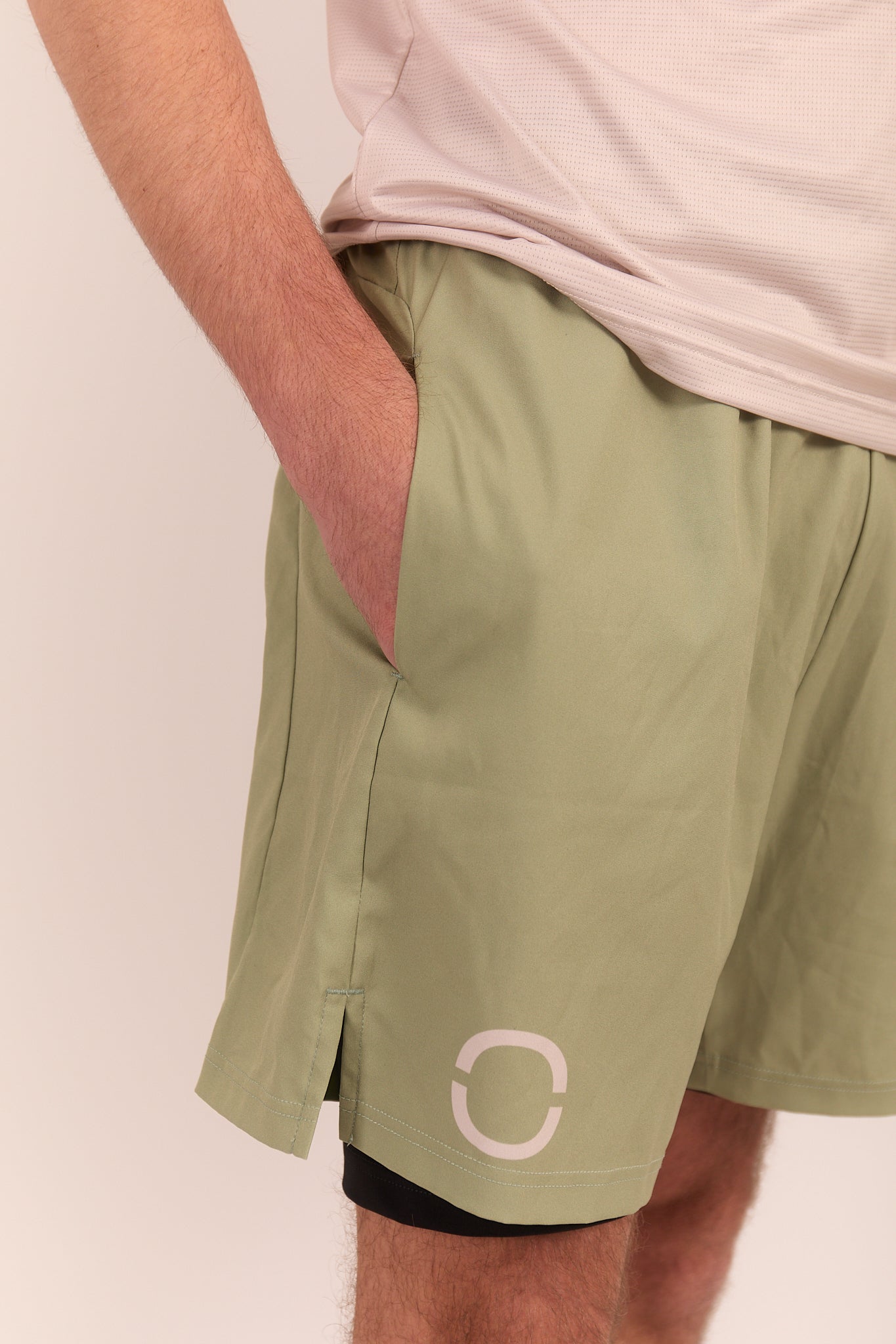 Green Men's Running Shorts